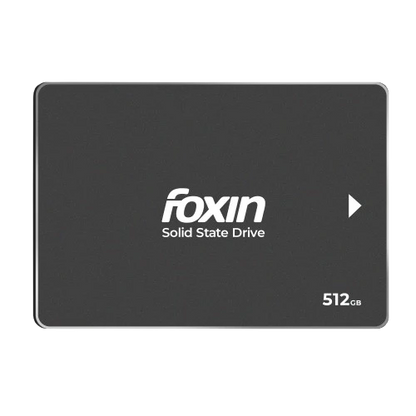Foxin SATA SSD 512 GB Pro Read Speed: 550MB/s | Write Speed: 500MB/s | 2.5 Inch SATA III