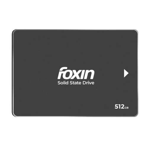 Foxin SATA SSD 512 GB Pro Read Speed: 550MB/s | Write Speed: 500MB/s | 2.5 Inch SATA III