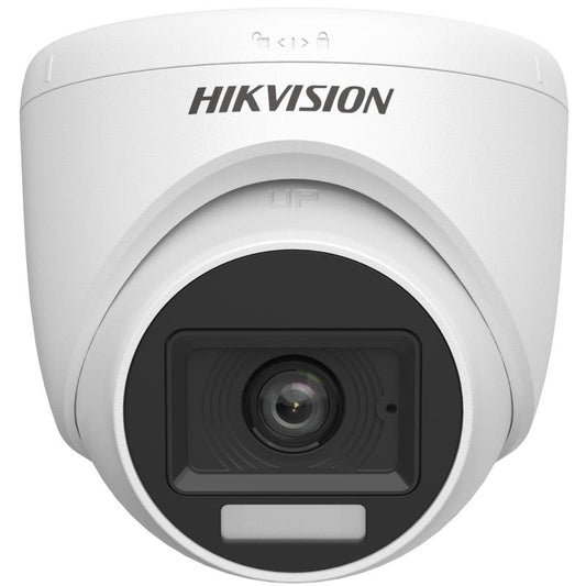 HIKVISION Pro 2MP Night Color and MIC Dome CCTV (DS-2CE76D0T-LPFS)
