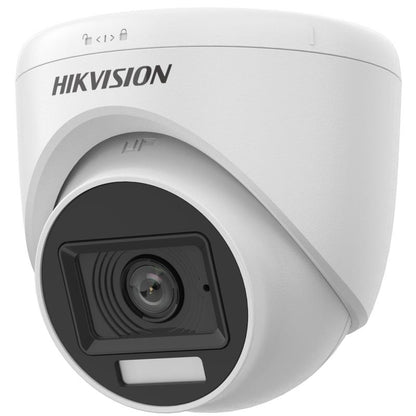 HIKVISION Pro 2MP Night Color and MIC Dome CCTV (DS-2CE76D0T-LPFS)